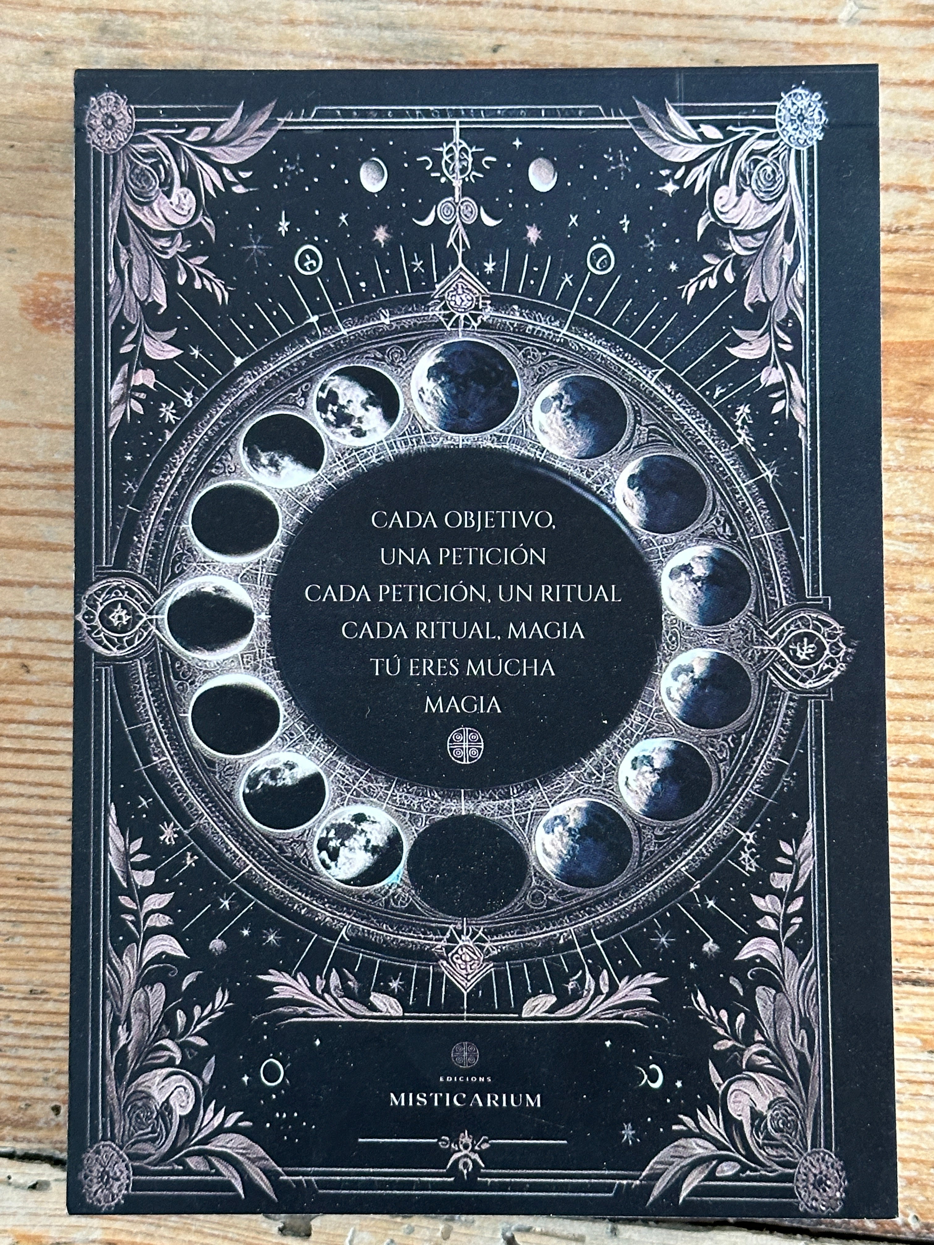 CONJUNTO PARA REALIZAR 25 RITUALES CON PALABRAS MÁGICAS A LUNAS LLENAS Y NUEVAS