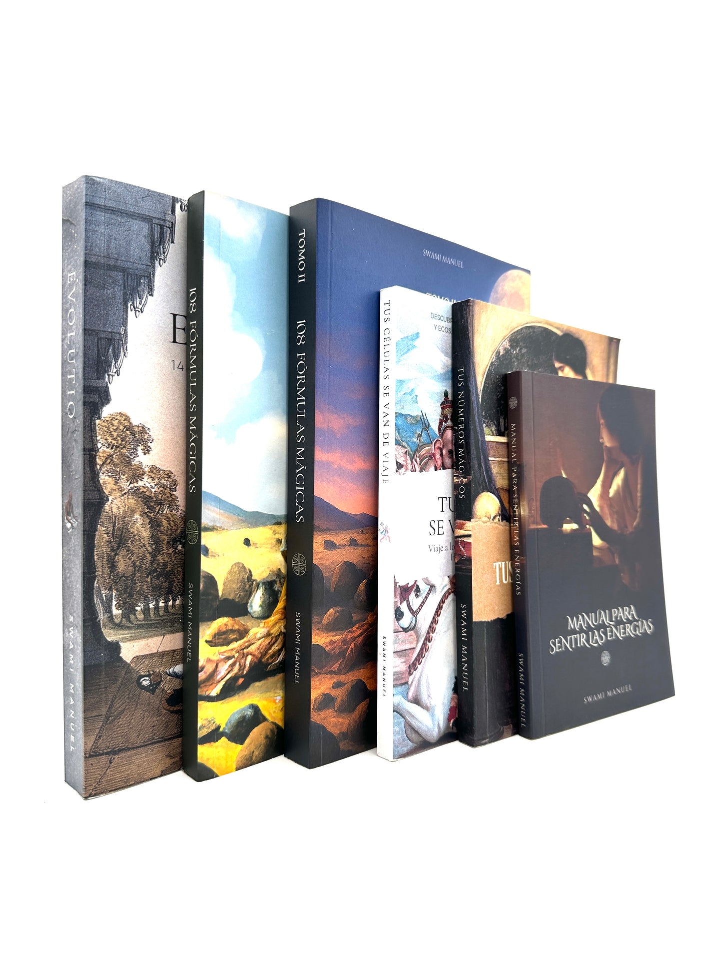 SWAMI MANUEL - COLECCIÓN EN ESPAÑOL MAGIA Y ESPIRITUALIDAD - SET DE 6 LIBROS