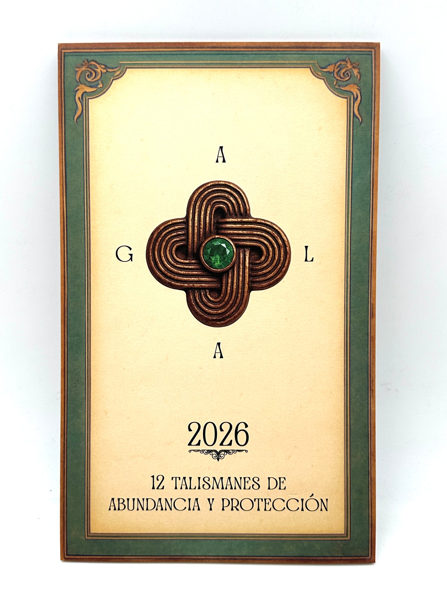 CALENDARIO 2026 - 12 TALISMANES DE ABUNDANCIA Y PROTECCIÓN