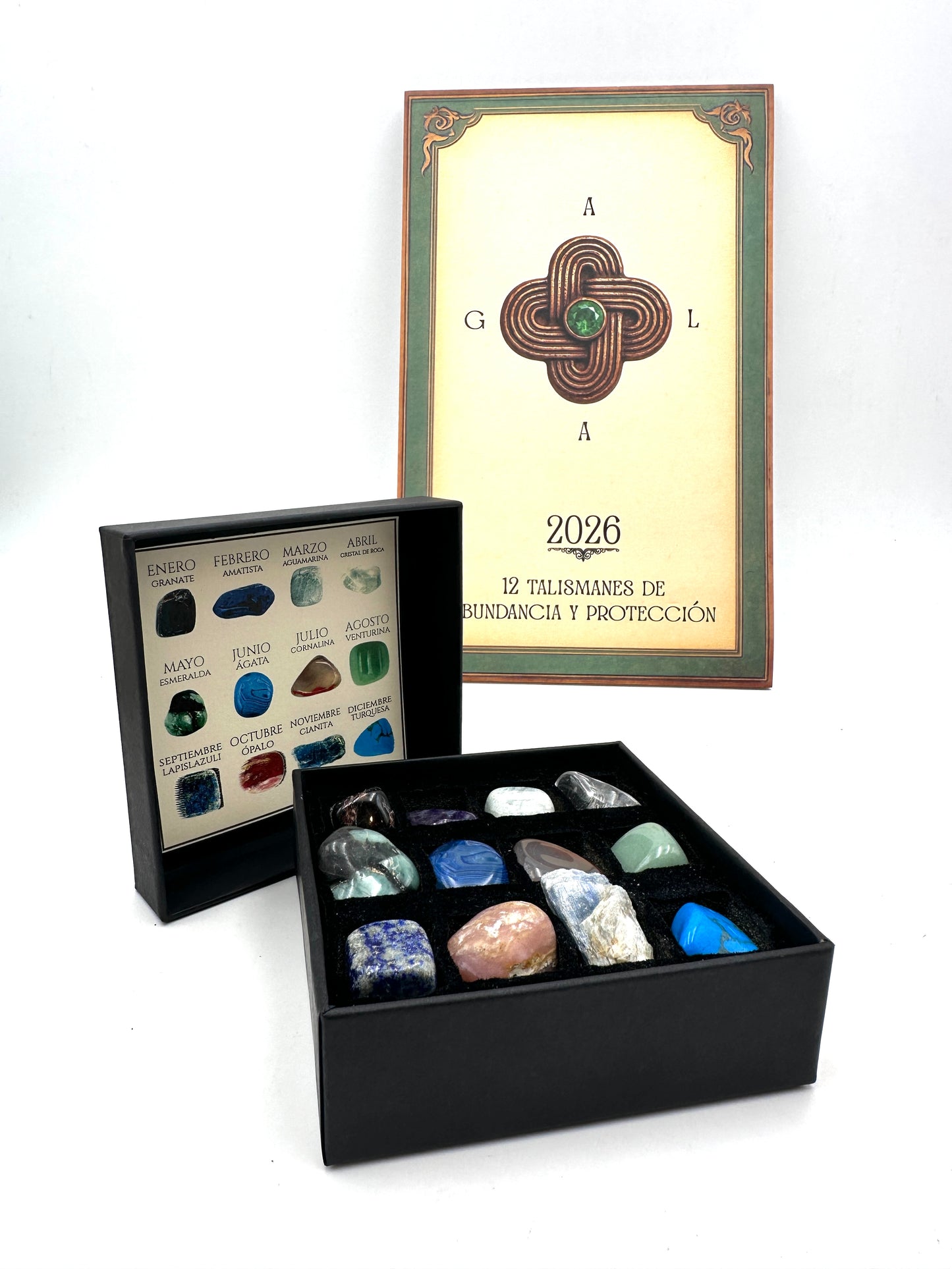 THE STONES OF THE 2026 CALENDAR – CALENDAR + 12 STONES