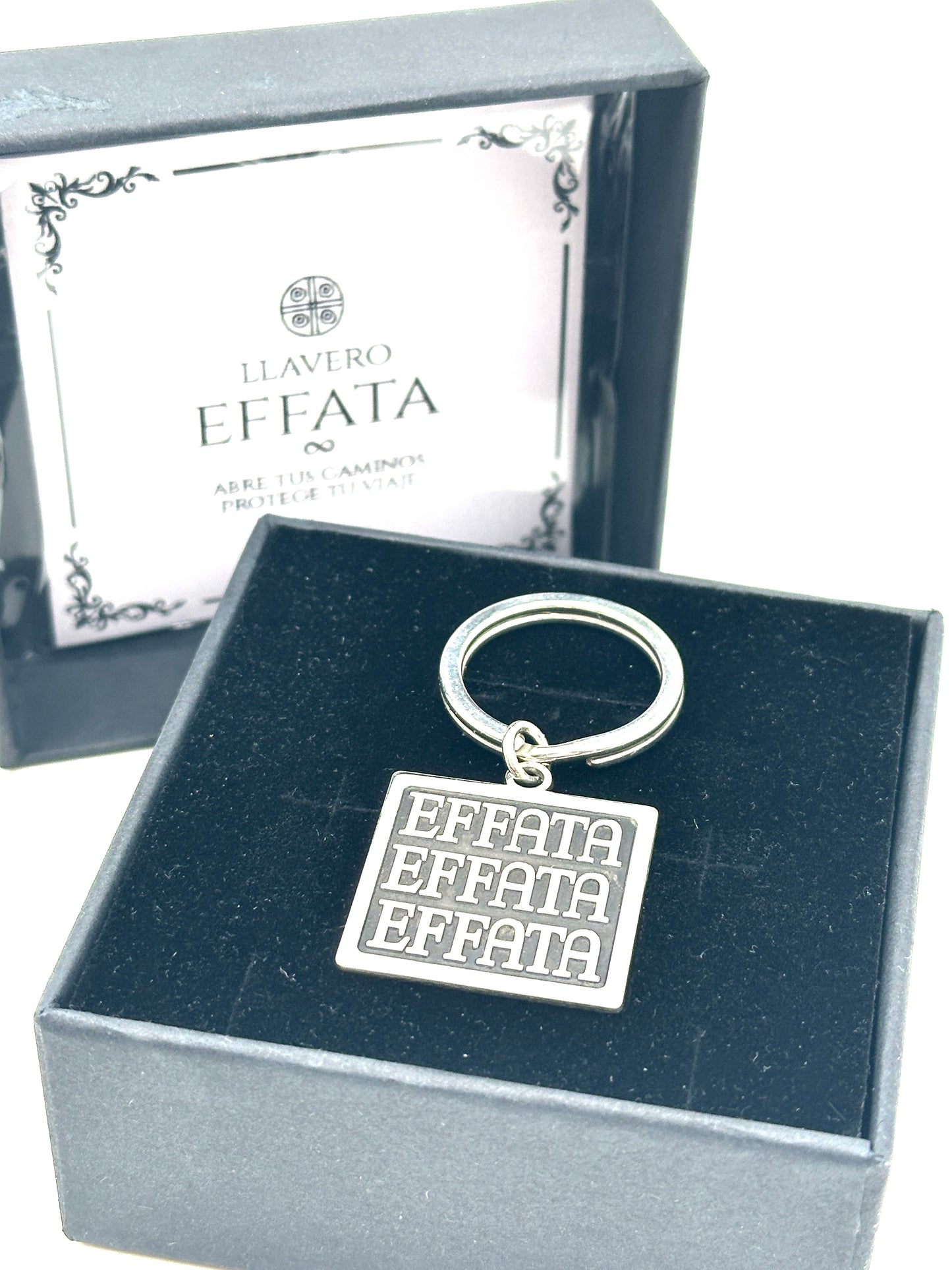 LLAVERO EFFATA EDICIÓN PLATA