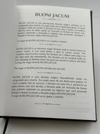 BUONI JACUM NOTEBOOK - Handmade edition with formula for success (200 pages, vegan leather)