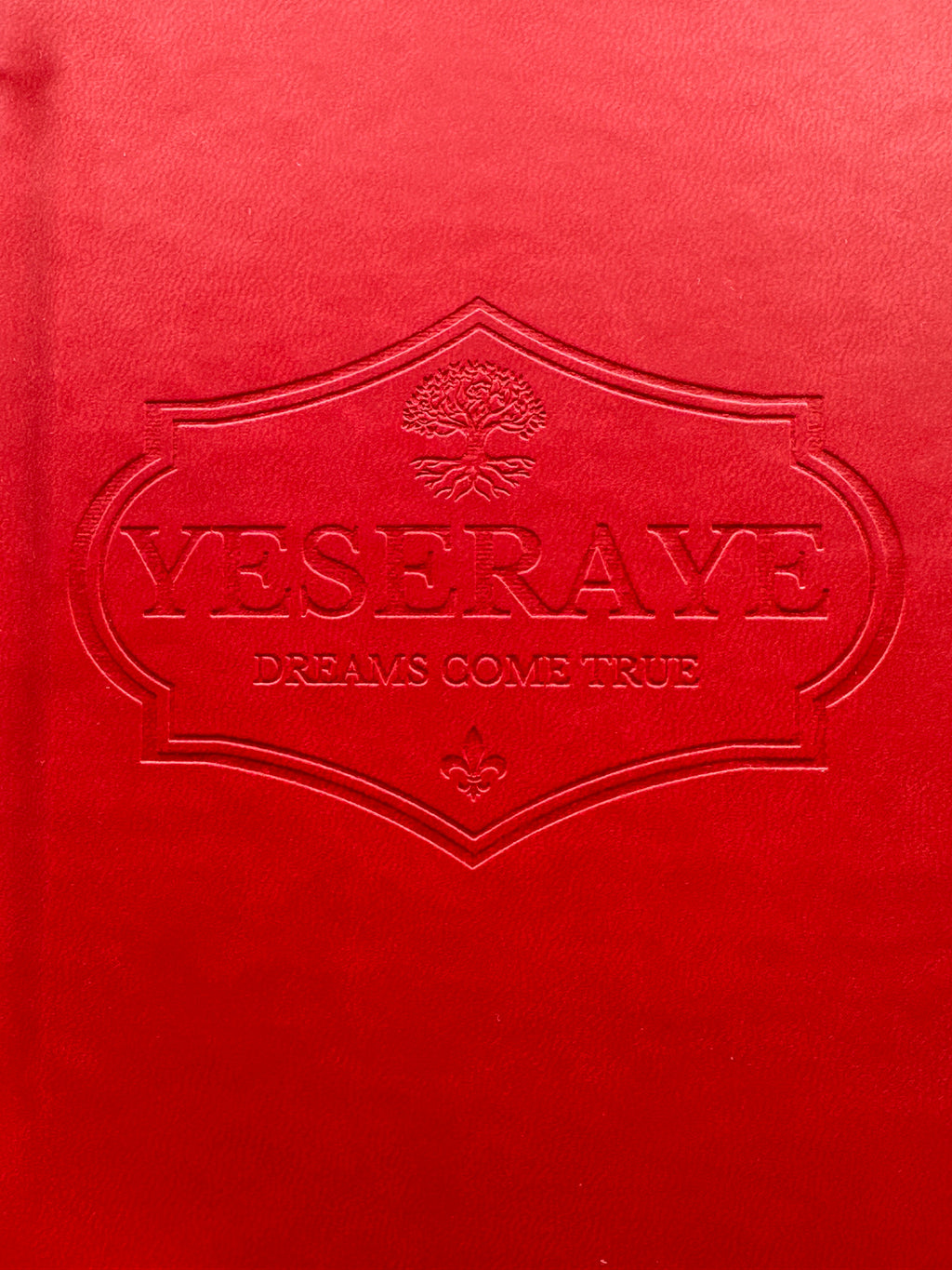 YESERAYE NOTEBOOK - Handmade edition with a formula to fulfill your dreams (200 pages, Vegan Leather)