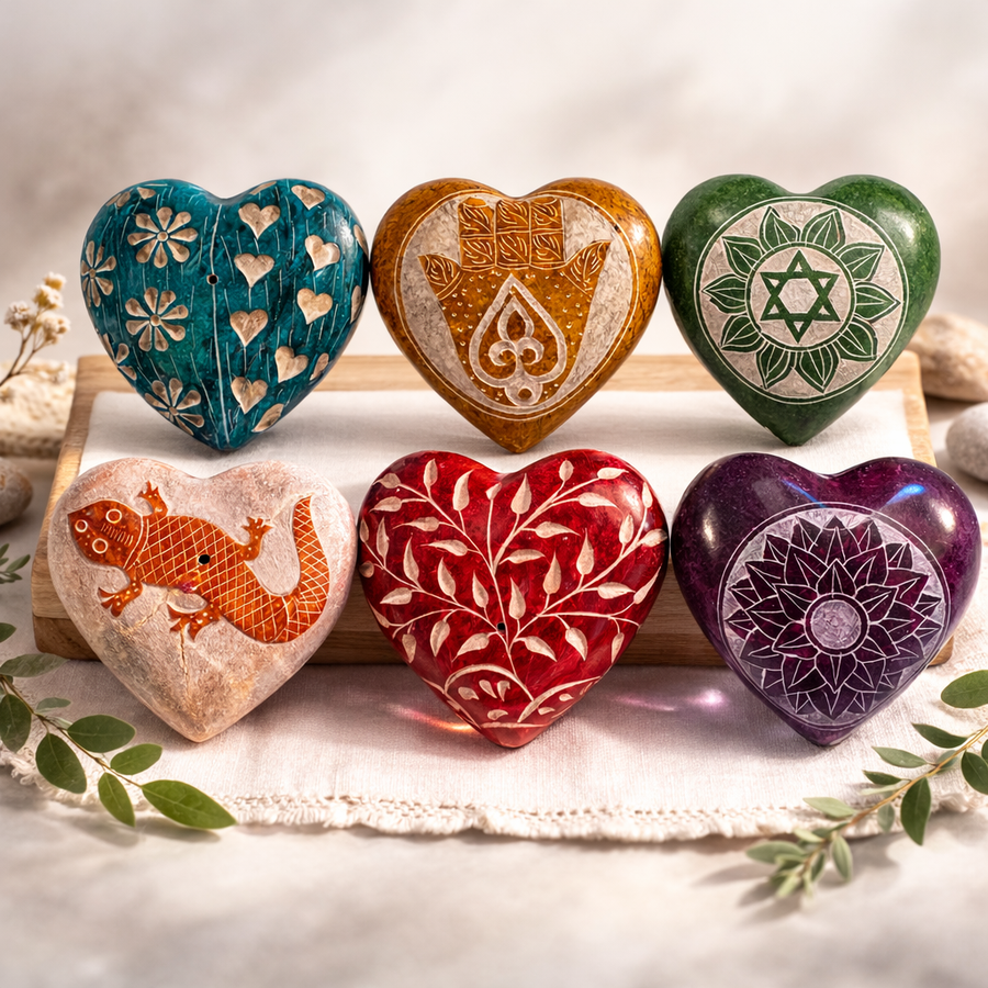 PORTA INCIENSO CORAZÓN