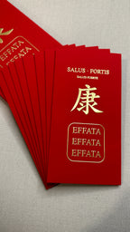 HONGBAO HEALTH RITUAL - CASE WITH 8 RED ENVELOPES