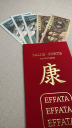 HONGBAO HEALTH RITUAL - CASE WITH 8 RED ENVELOPES