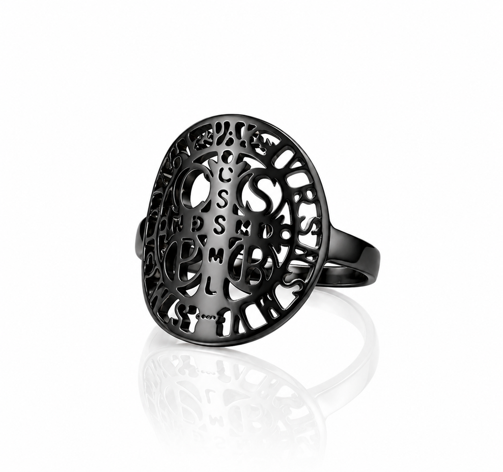 Saint Benedict Cross Talisman Ring