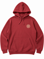 Sudadera Magia Amplificadora HAPPINESS · Burdeos con Capucha · Edición Navidad