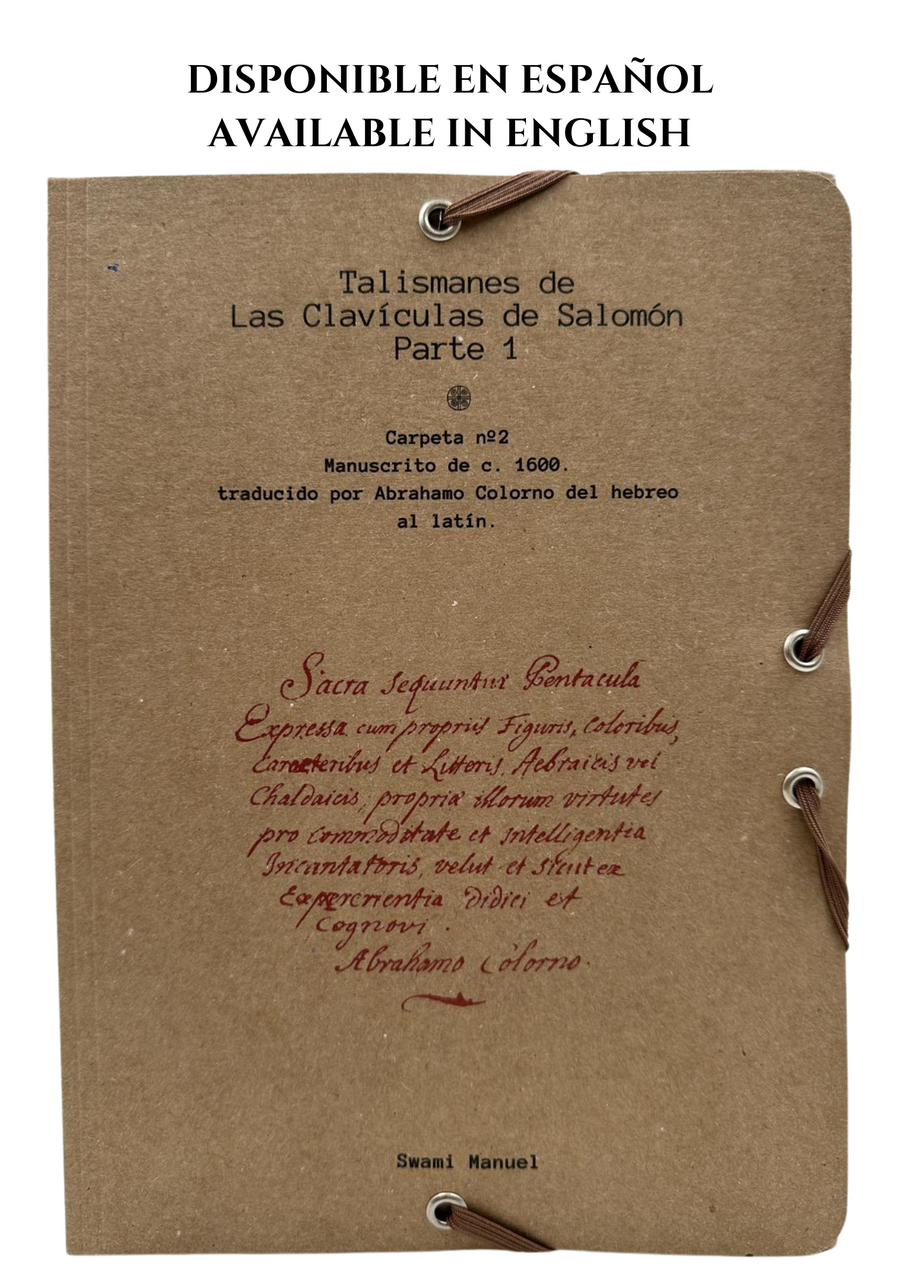 CARPETA #2 - MAGIA TALISMÁNICA - 21 TALISMANES DE LAS CLAVÍCULAS DE SALOMÓN