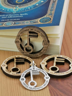 SPECIAL EDITION - THE CELESTIAL KEY - BOOK + SILVER TALISMAN + 3 TALISMANS