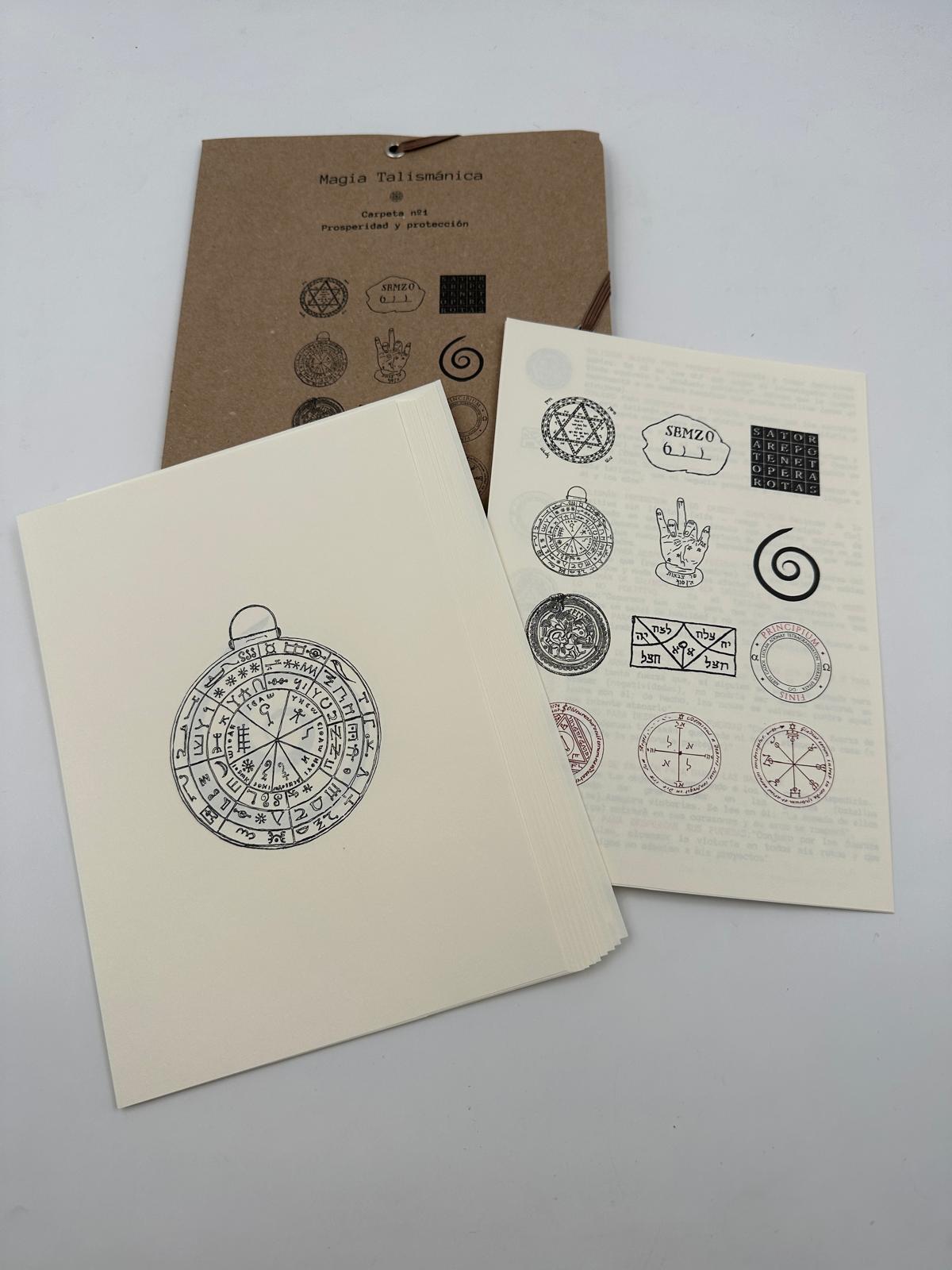 FOLDER #1 - TALISMANIC MAGIC - 12 TALISMANS OF PROSPERITY AND PROTECTION