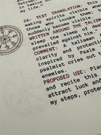 FOLDER #3 - TALISMANIC MAGIC - 22 TALISMANS FROM THE KEYS OF SOLOMON