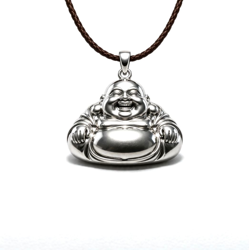 HOTEI - SILVER Talisman - Abundance and Joy