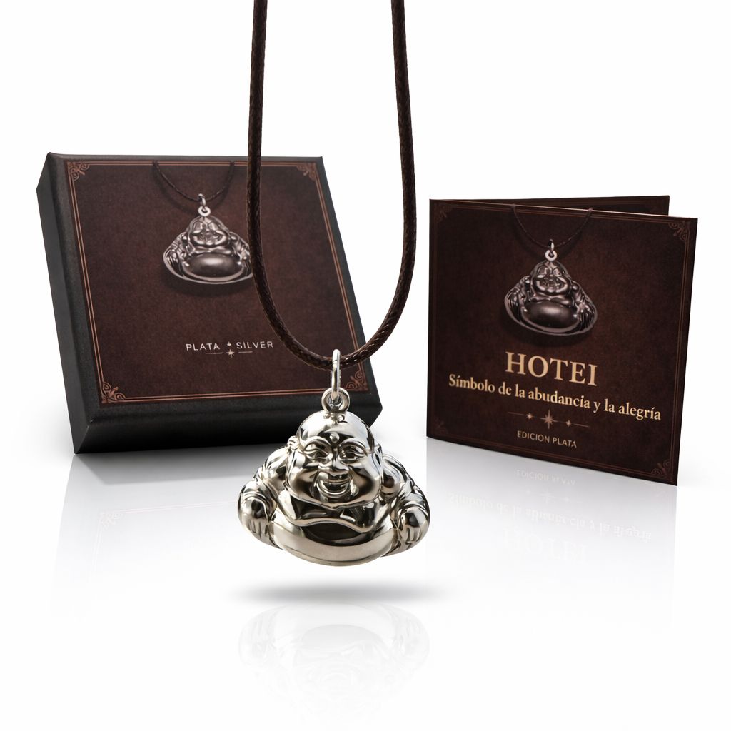 HOTEI - Talismán de PLATA - Abundancia y la Alegría