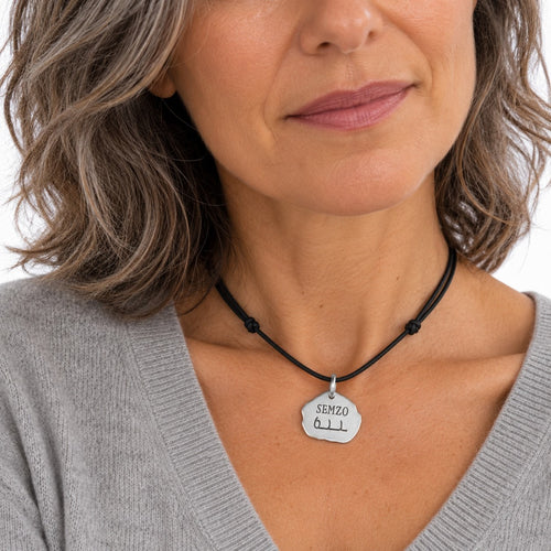 SEMZO Silver Pendant · Abundance and Good Fortune