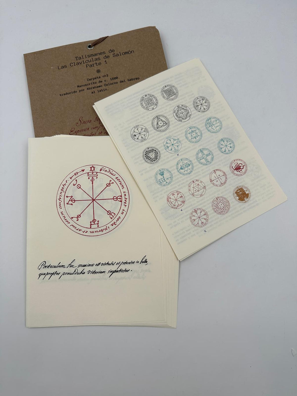 FOLDER #2 - TALISMANIC MAGIC - 21 TALISMANS OF SOLOMON'S CLAVICLES