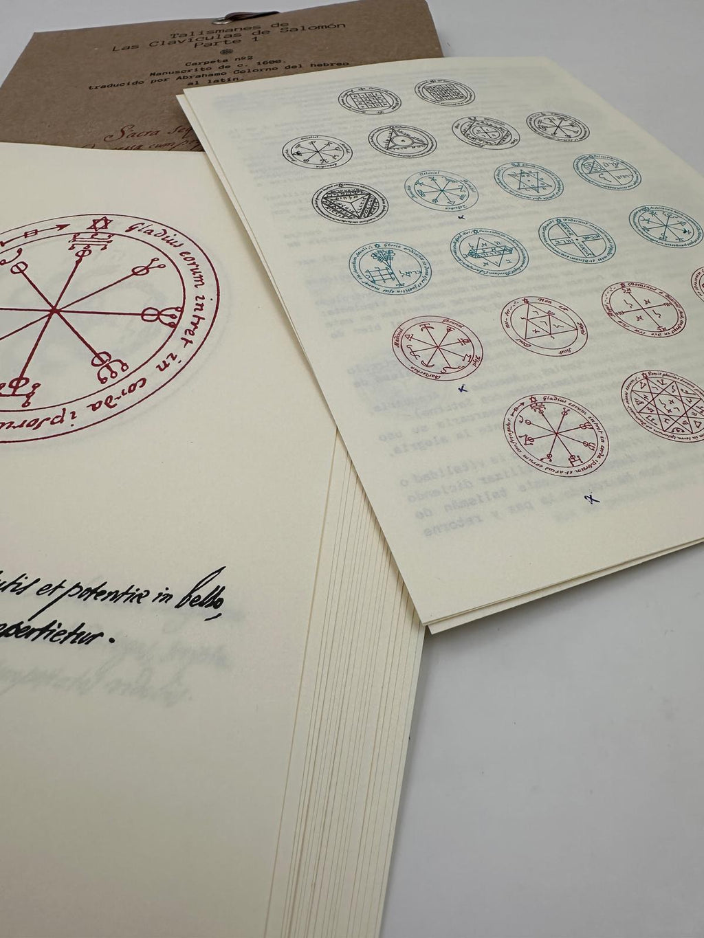 FOLDER #2 - TALISMANIC MAGIC - 21 TALISMANS OF SOLOMON'S CLAVICLES
