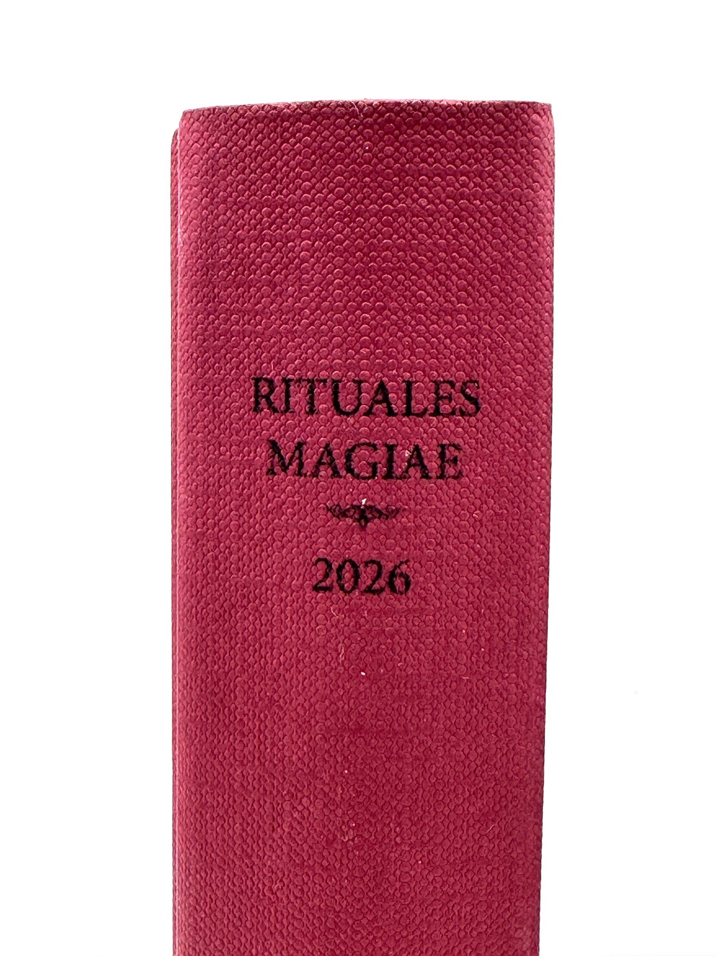 EDICIÓN ESPECIAL RITUALES MAGIAE 2026 - LIBRO/AGENDA CON 53 TALISMANES