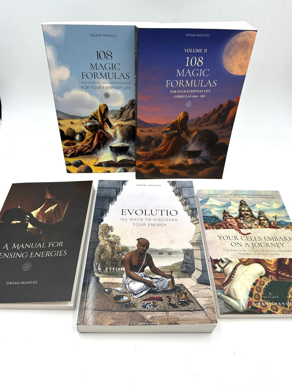 SWAMI MANUEL - ENGLISH COLLECTION: Magic & Spirituality (5-Book Set)