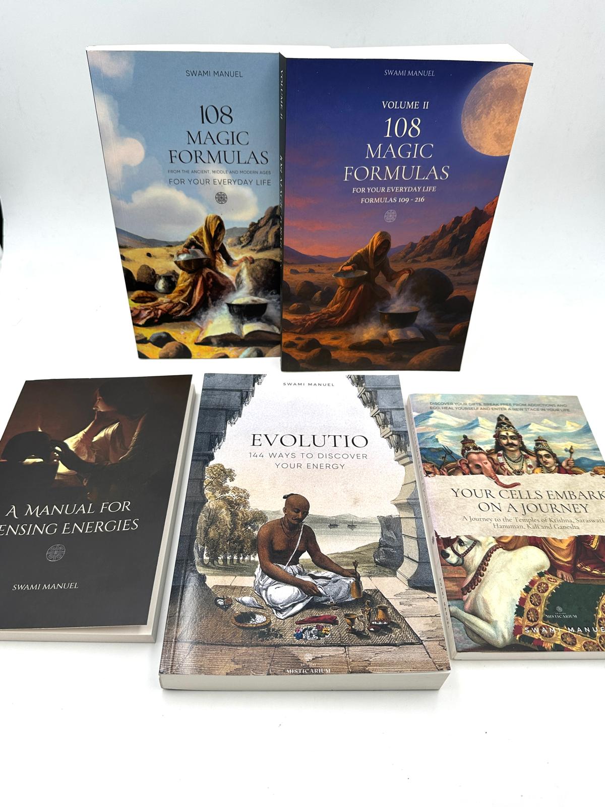 SWAMI MANUEL - ENGLISH COLLECTION: Magic & Spirituality (5-Book Set)