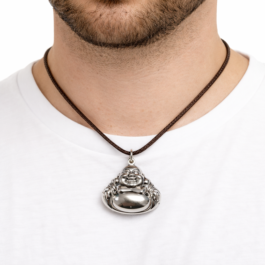 HOTEI - SILVER Talisman - Abundance and Joy