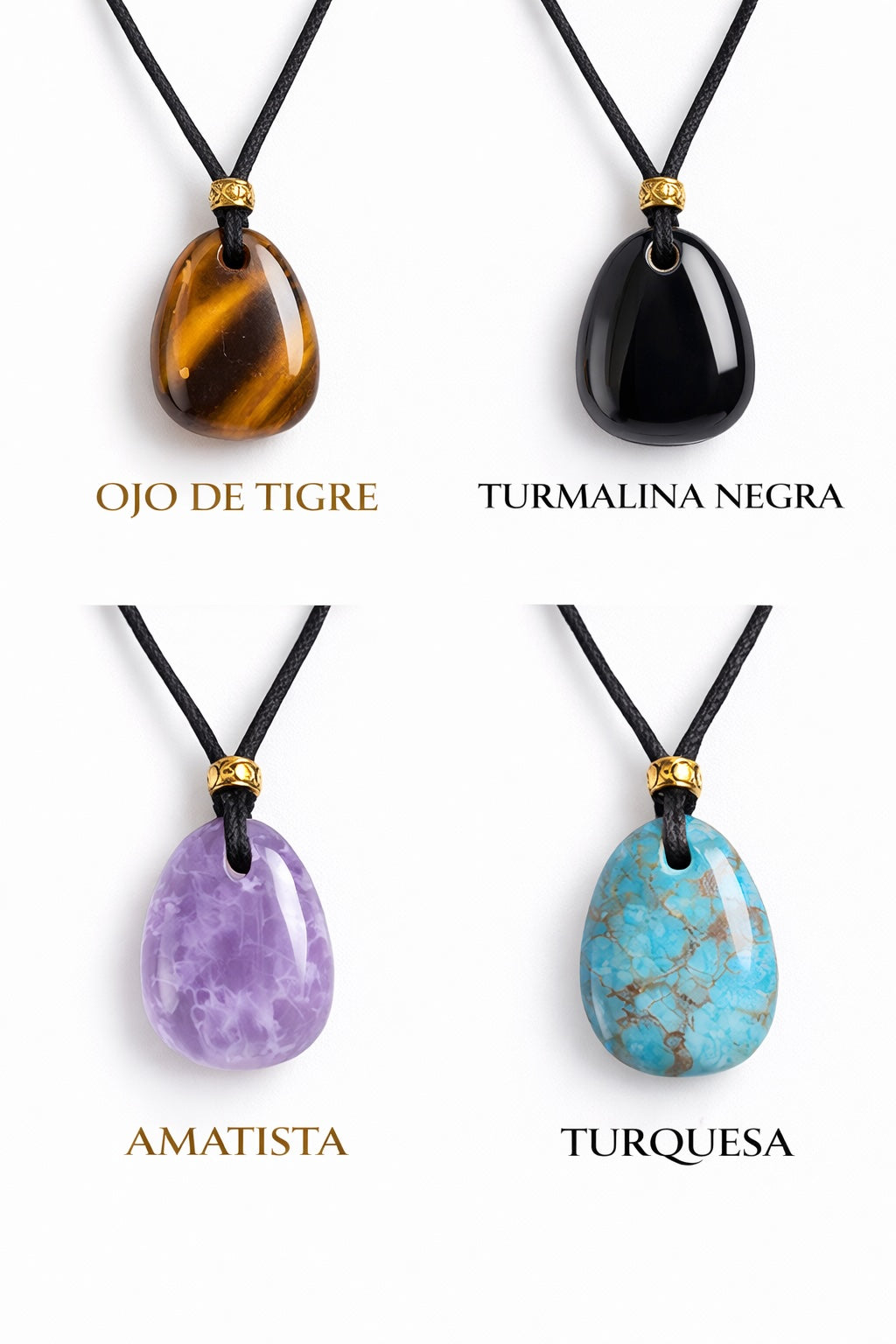 TALISMANIC STONE PENDANTS