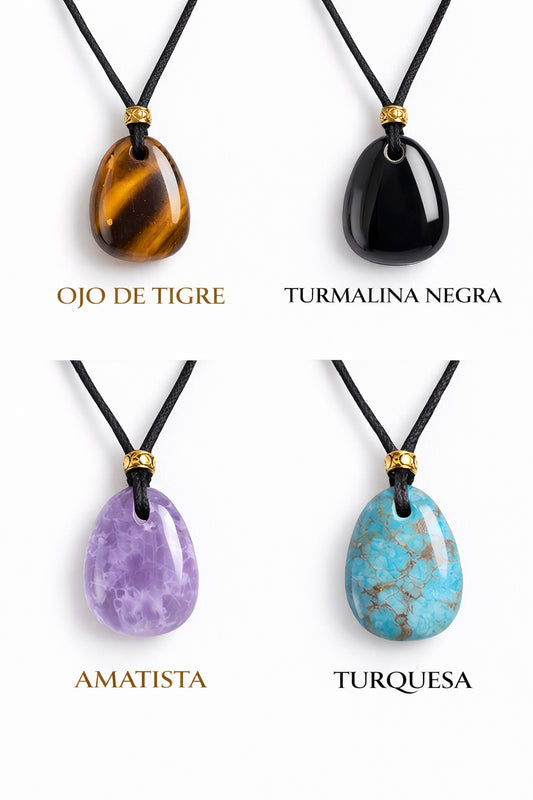 COLGANTES DE PIEDRAS TALISMÁNICAS
