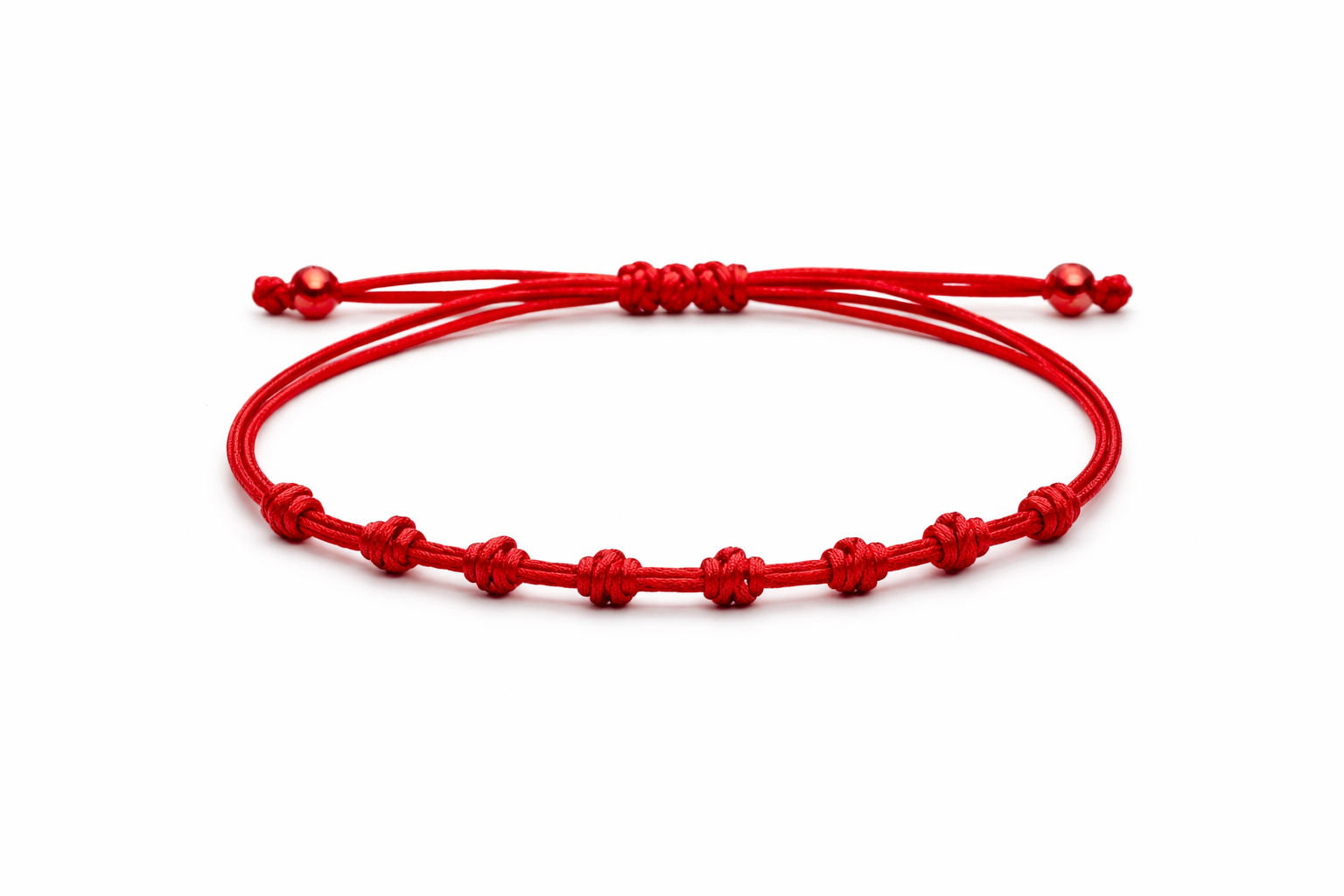I'M GIVING AWAY THE RED BRACELET WITH SEVEN KNOTS