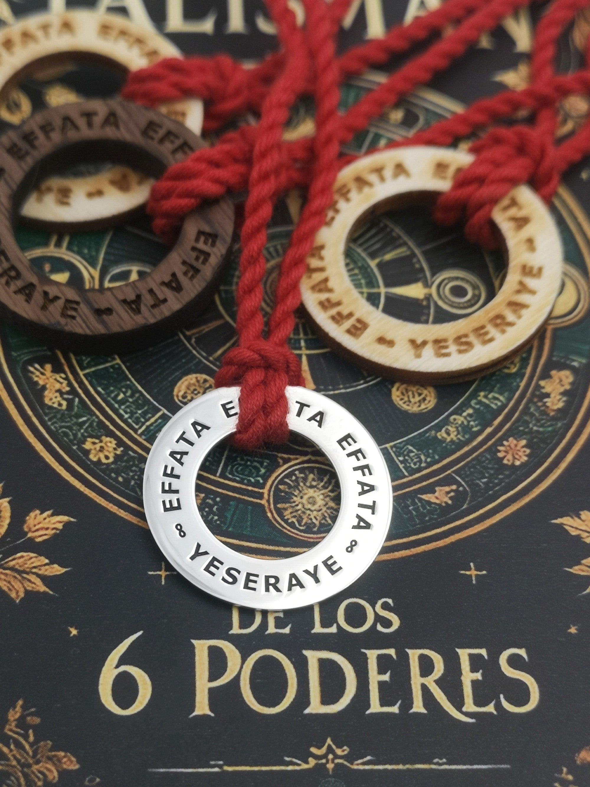 SPECIAL EDITION - THE TALISMAN OF THE 6 POWERS - BOOK + SILVER TALISMAN + 3 TALISMANS